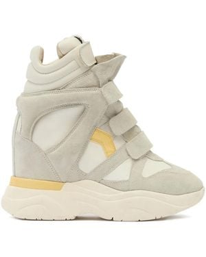 Isabel Marant Balskee Panelled-Design Sneakers - Natural