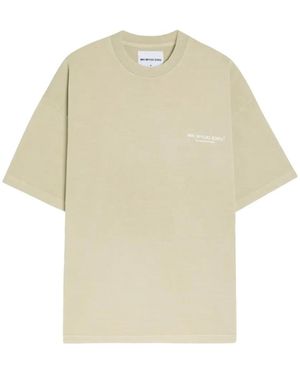 MKI Miyuki-Zoku Design Studio Drop-Shoulder T-Shirt - Natural