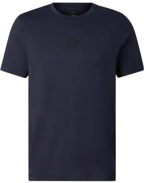 Bogner Roc T-Shirt Mit Logo-Print - Blau