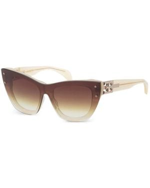 Bugatti Lunettes De Soleil À Monture Papillon - White