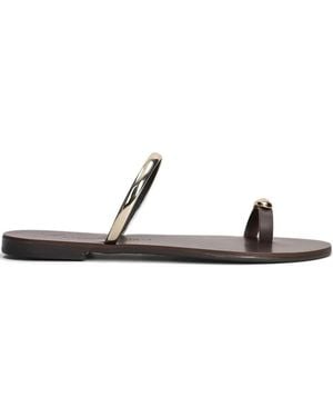 NICOLAS LAINAS Toe-Ring Sandals - White