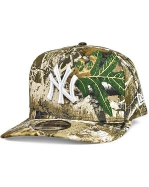 KTZ 9Fifty New York Yankees Realtree Baseball Cap - Green