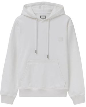 WOOYOUNGMI Floral-Print Hoodie - White