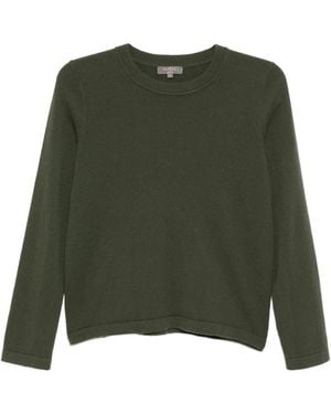 N.Peal Cashmere Hallie Sweater - Green
