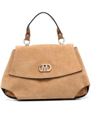 Marc Ellis Deanna Suede Tote Bag - Natural