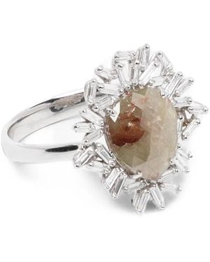 Suzanne Kalan One Of A Kind Ring Mit Diamanten - Weiß