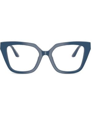 Emporio Armani Logo Detail Frames - White