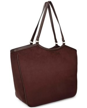 Liu Jo Logo-Patch Shoulder Bag - Purple