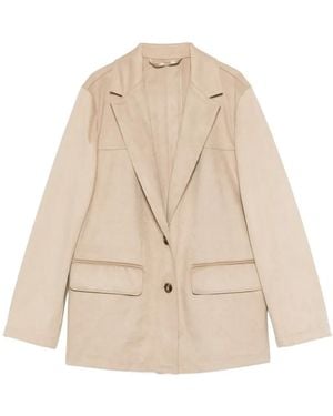 Marella Emmcerchio Pocket Jacket - Natural