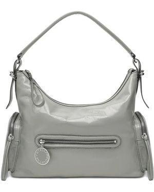 Stella McCartney Dartmoor zip shoulder bag - Grau