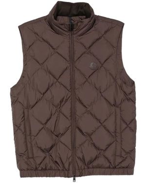 Moncler Chaleco Chobe Acolchado - Marrón
