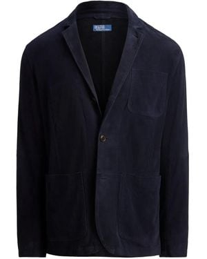 Polo Ralph Lauren Suede Modern Jacket - Blue
