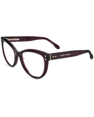 Isabel Marant Lunettes De Vue À Monture Papillon - Multicolor