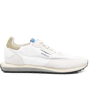 GHŌUD Metallic Detail Trainers - White