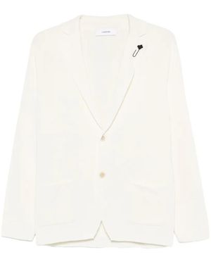 Lardini Two-Button Blazer - White