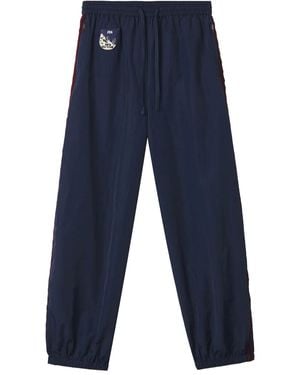 Sea Mira Drawstring-Ankle Pants - Blue