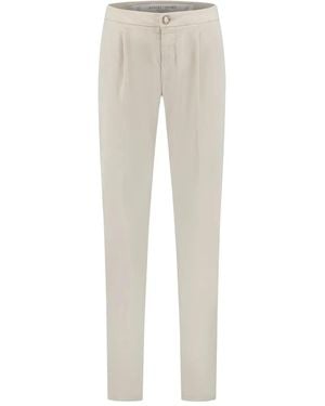 richard j. brown Dart-Detail Trousers - Grey