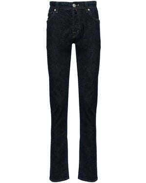 Sartoria Tramarossa Leonardo Slim-Cut Cotton Jeans - Blue