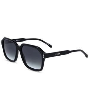 Isabel Marant Geometric-Frame Sunglasses - Black