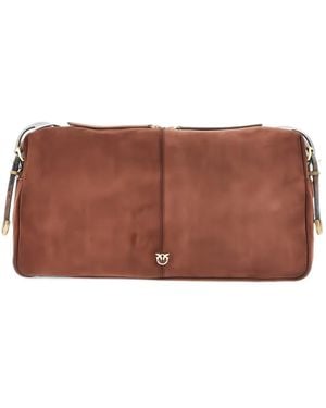Pinko Keeper Bag Large Shoulder Bag - Brown