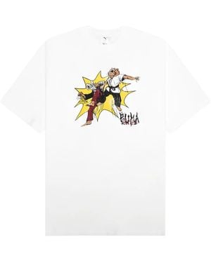PUMA X Aries graphic crew-neck T-shirt - Blanco