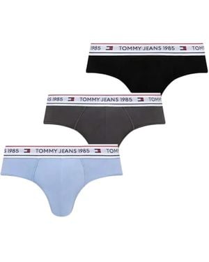 Tommy Hilfiger Lot De Boxers À Taille À Logo - Bleu