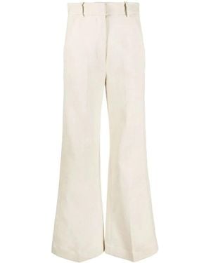 Co. Straight-Leg Cut Pants - Natural