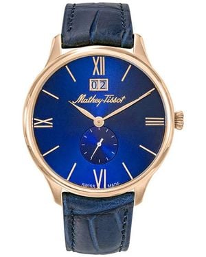 Mathey-Tissot Edmond 42Mm Watch - Blu