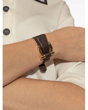 Ferragamo Leather Bracelet - Natural