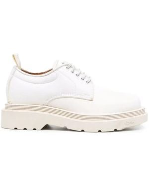 Buttero Derby-Schuhe Mit Schnürung - Weiß