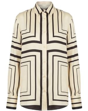 Nicholas Iris Long-Sleeve Shirt - White