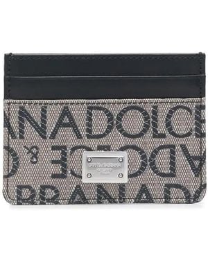 Dolce & Gabbana Card Holder Accessories - Grey
