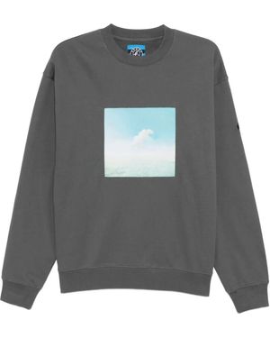 SPORT b. by agnès b. Graphic-Print Sweatshirt - Grey