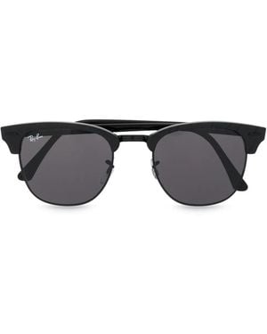 Ray-Ban Occhiali da sole Clubmaster squadrati - Nero