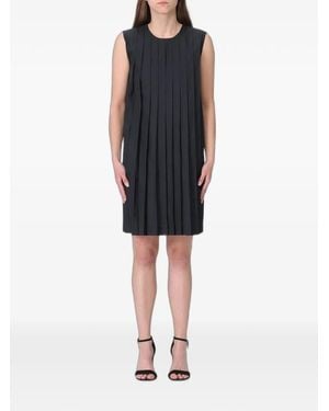 Ter Et Bantine Pleated Crepe Mini Dress - Black