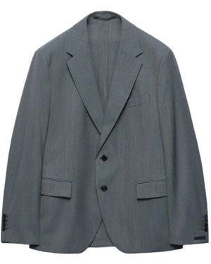 Prada Einreihiges Sakko - Grau