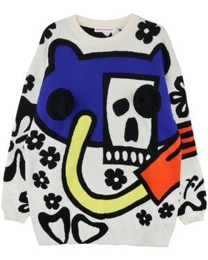 Walter Van Beirendonck Android セーター - ブルー