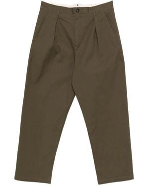 Anerkjendt Pantalones Jakob con pinzas - Verde