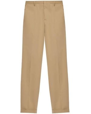 Paul Smith Organic Cotton Pants For - Natural