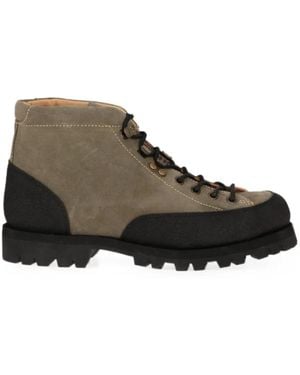 Todd Synder X Champion Suede Panelled Boots - Brown