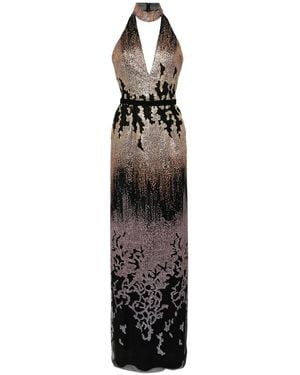 Saiid Kobeisy Crystal-Embellished Dress - White