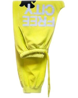 Freecity Sunfades Track Trousers - Yellow