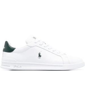 Polo Ralph Lauren Heritage Trainers - White