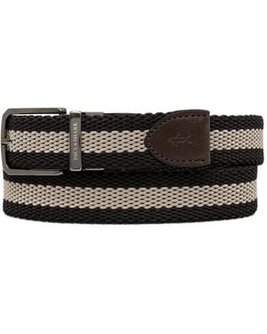 Paul & Shark Gürtel Mit Logo - Schwarz