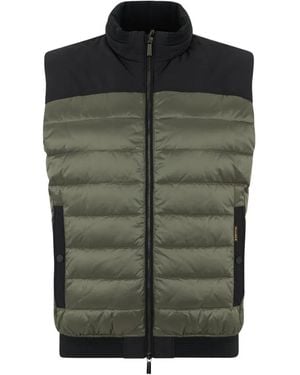 Moorer Padded Gilet - Green
