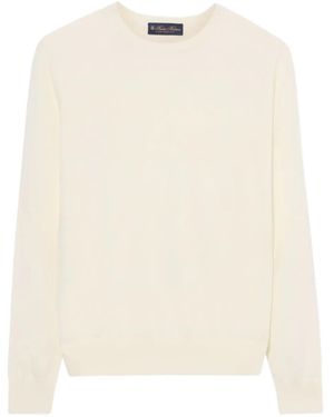 Brooks Brothers Pullover Mit Rundem Ausschnitt - Natur