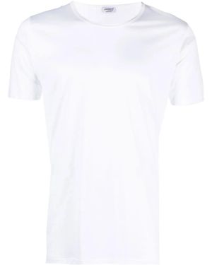 Zimmerli of Switzerland クルーネック Tシャツ - ホワイト