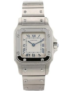 Cartier 2000 Santos Galbée 24Mm Watch - Gray