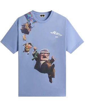 Kith X Disney Pixar Up Graphic-Print T-Shirt - Blue