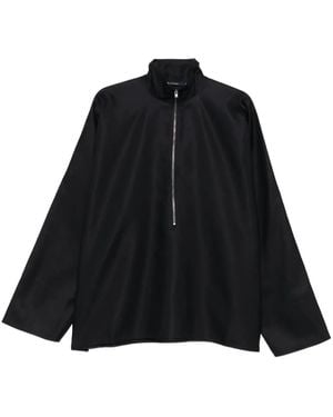 Sofie D'Hoore Giacca Oversize Con Zip - Nero
